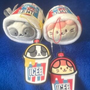 Anirollz Icee Pandaroll and Kittiroll plushies!